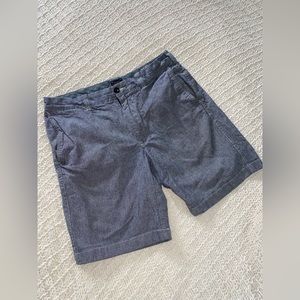 J. Crew blue textured shorts